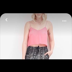 Acacia swimwear Liv crop top size small